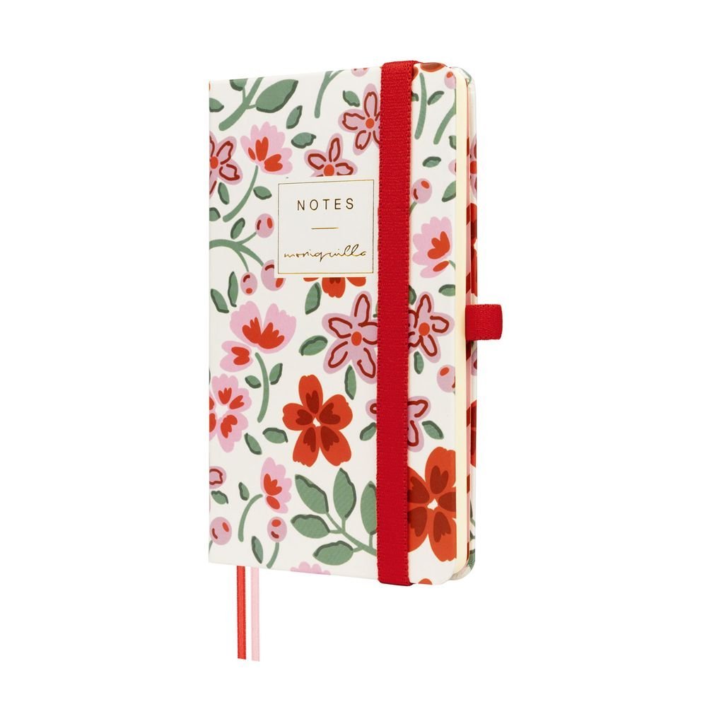 Cuaderno Moniquilla Tapa Dura 9x15 Rojo Cabero Escolar Imagen principal del producto