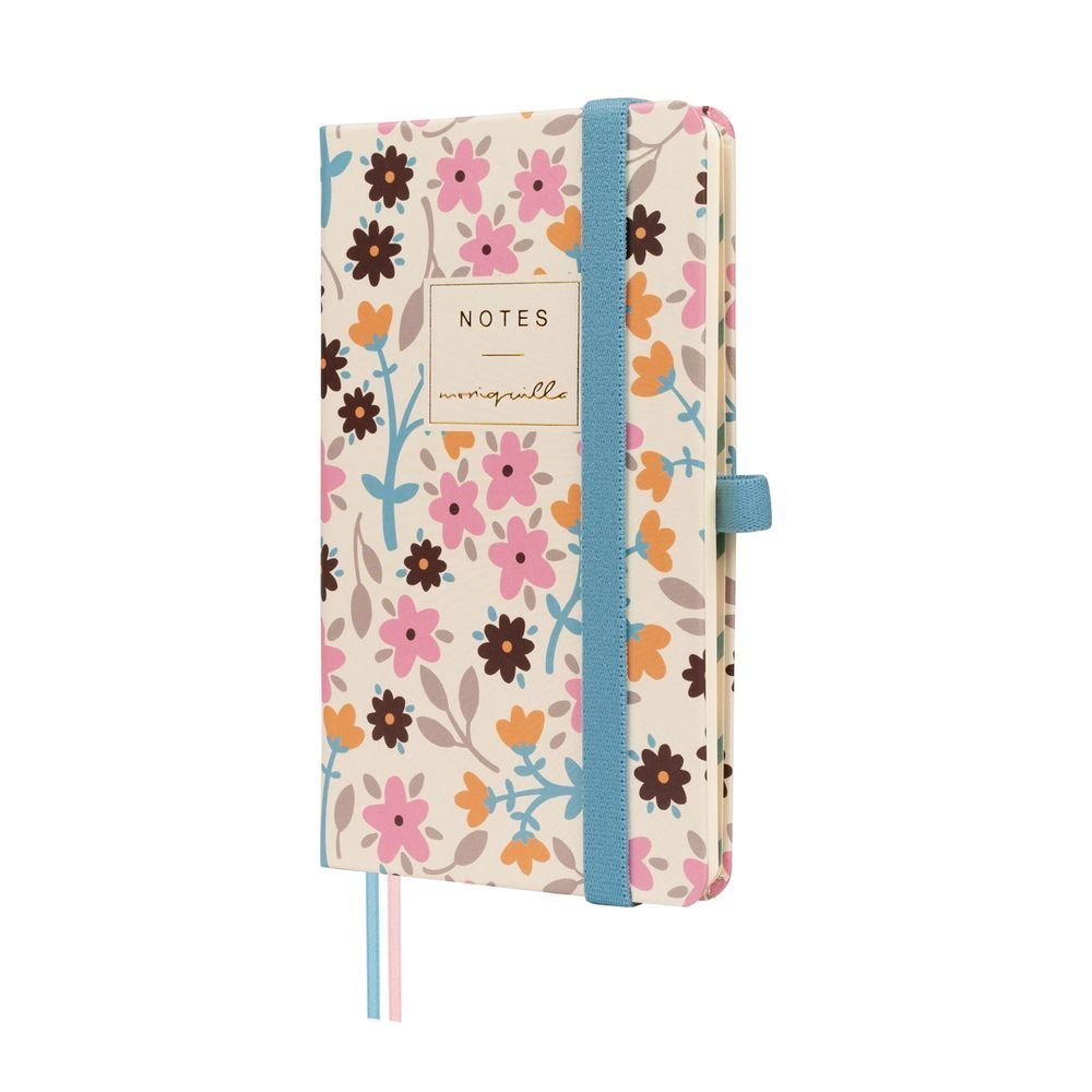 Cuaderno Moniquilla Tapa Dura 9x15 Azul CABERO ESCOLAR Imagen principal del producto