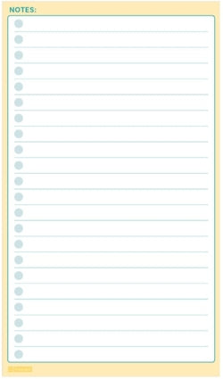 Bloc de notas adhesivas Finocam para organización y notas Imagen principal del producto
