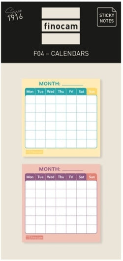 Calendario mensual FINOCAM Sticky Calendars Imagen principal del producto