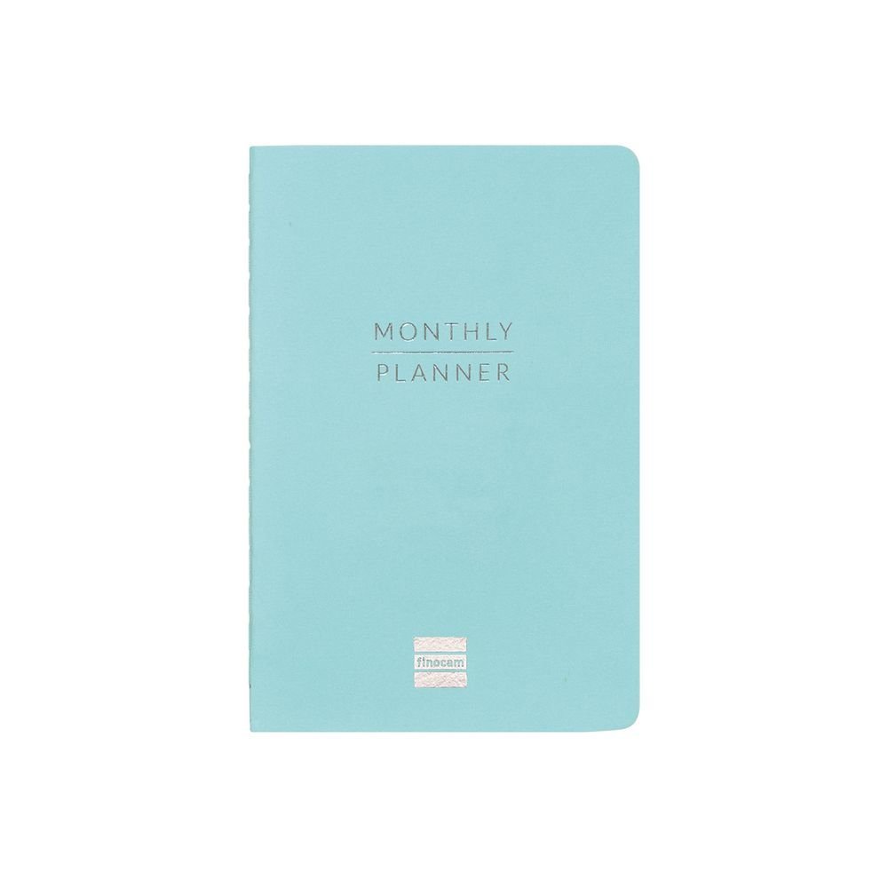 Planificador Permanente Mensual Haiku M3 Azul Finocam