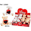 Expositor 12 Peluche Osito Pizarra Corazón Beatriz