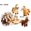EXPOSITOR 12 CABALLOS 3 SURTIDOS 20CM | PELUCHES ARTESANIA BEATRIZ | ENVASE 12 UDS. UNIDAD | 8423143136580