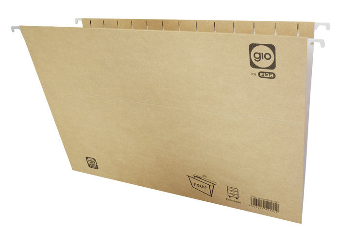 CARPETA COLGANTE FOLIO KRAFT BICOLOR GIO | 25 UNIDADES | (GIO) Imagen principal del producto