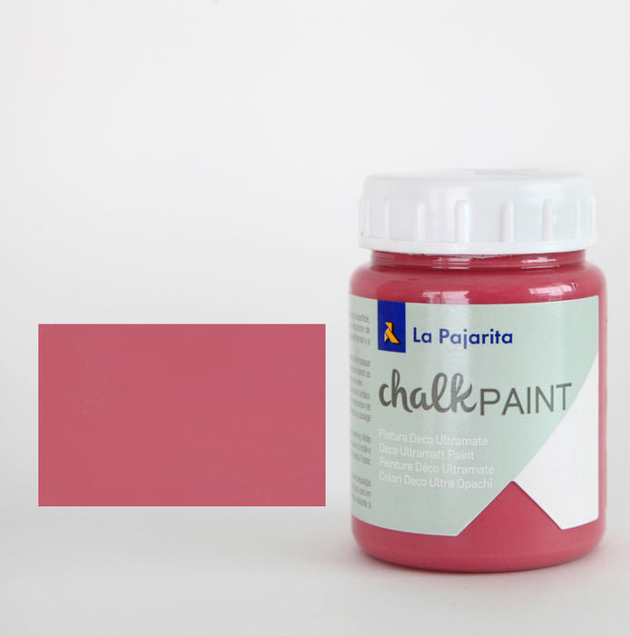 Pintura Pajarita Chalk Paint Rojo Fresa Boho 75 ml marca Pajarita