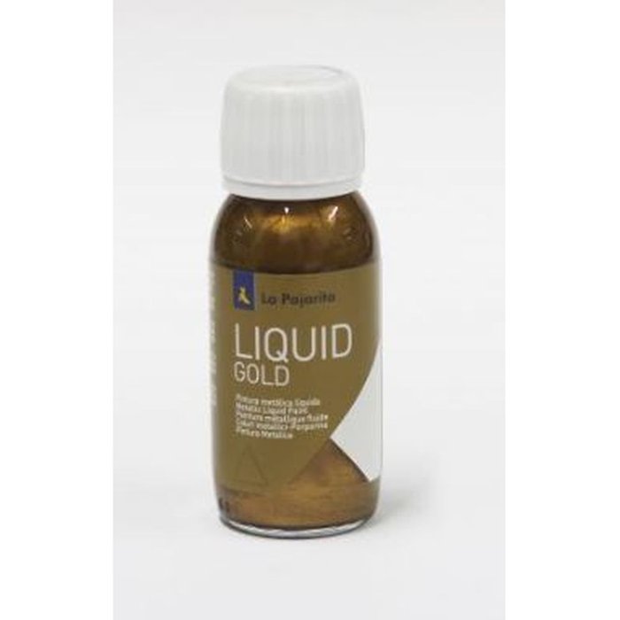 Pintura Pajarita Metálica Oro Ducado 50 ml Marca La Pajarita Imagen principal del producto
