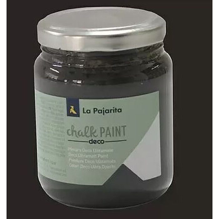 Pintura Chalk Paint Negro 175 ml PINTURAS LA PAJARITA