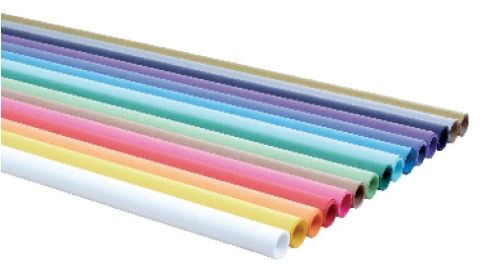 Rollo papel kraft verjurado negro 1x25M FABRISA
