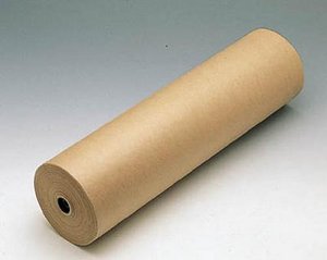 Papel Kraft 110 cm 40 kg Bobina Marrón FABRISA Imagen principal del producto