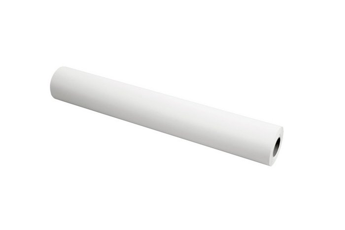 Papel Kraft Bobina 1x150m Blanco Fabrisa