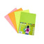 Papel A4 80 g 100 Hojas Colores Fluorescentes Surtidos FABRISA