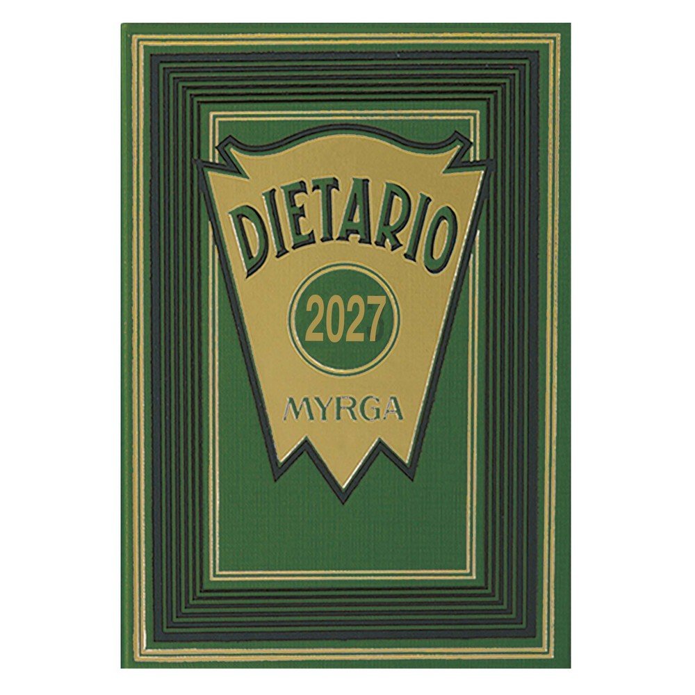 Dietario 2027 Octavo Verde Myrga