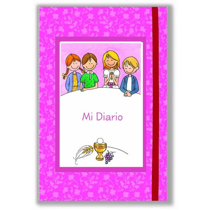 Mi Diario Comunión Rosa Marca Edicromo