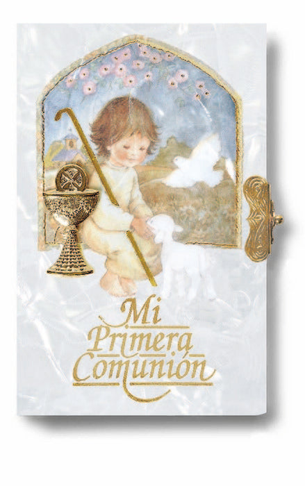 Devocionario Tela Imitación Nacar con Cierre Pastor EDICROMO Imagen principal del producto