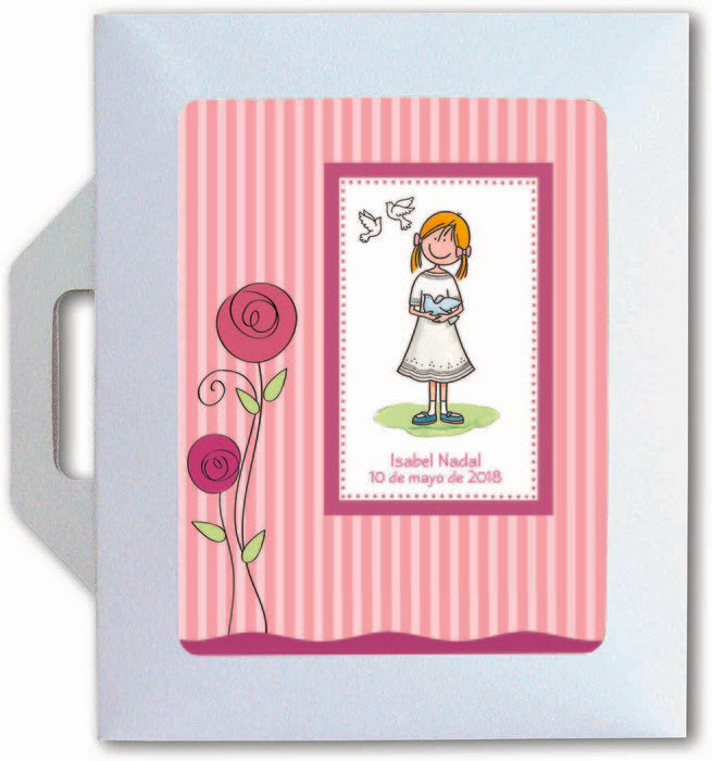 Conjunto carpeta y libro elegance Edicromo para comunión