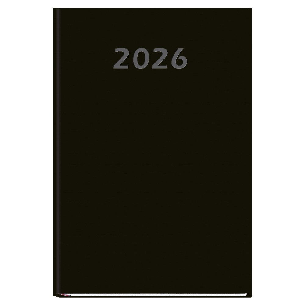 AGENDA ANUAL 2026 SALERNO TAPA DURA NEGRO SV | MYRGA Imagen principal del producto