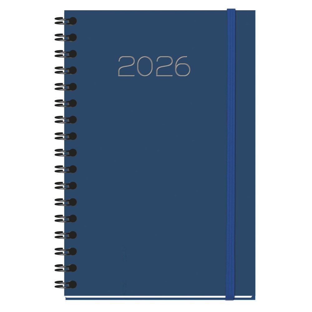 AGENDA ANUAL 2026 SALERNO WIREO TAPA DURA AZUL SV | MYRGA