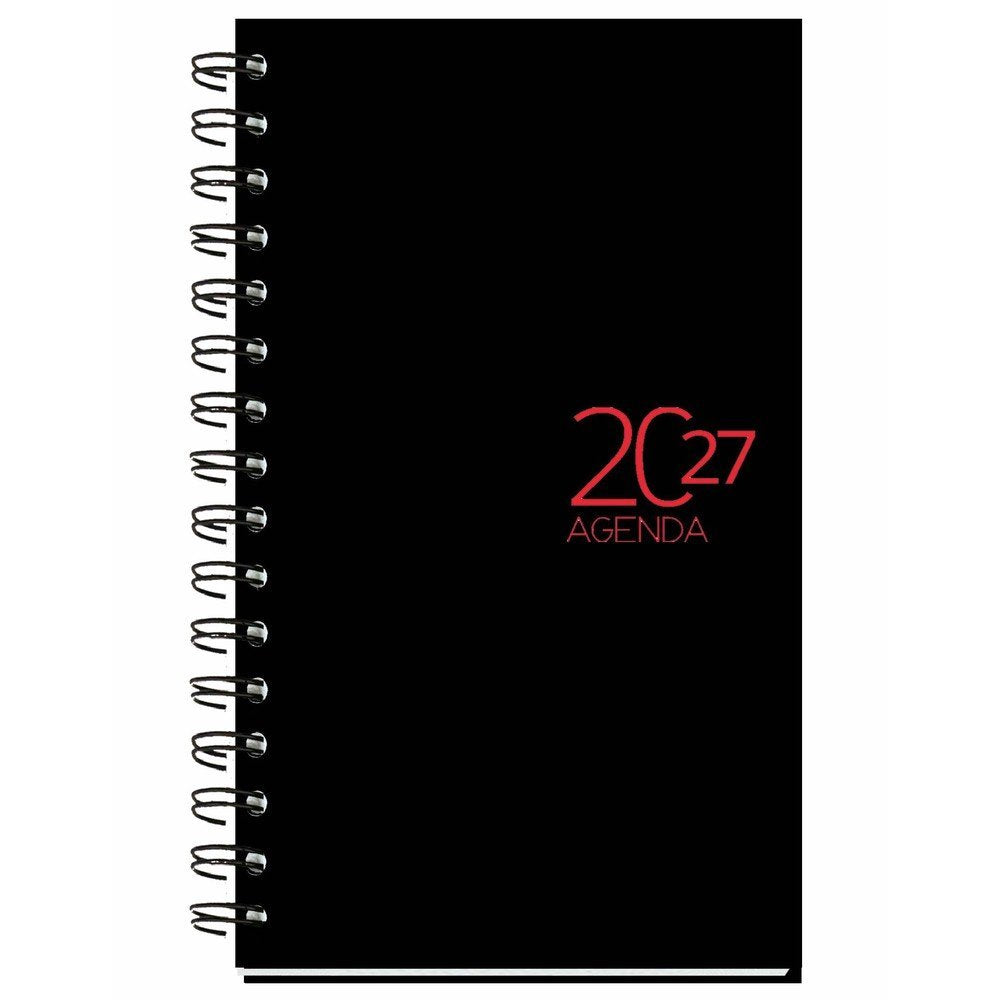 Agenda Anual 2027 Dueñas Bolsillo Myrga Semana Vista