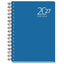 Agenda Anual 2027 Dueñas D16 Día Página Azul