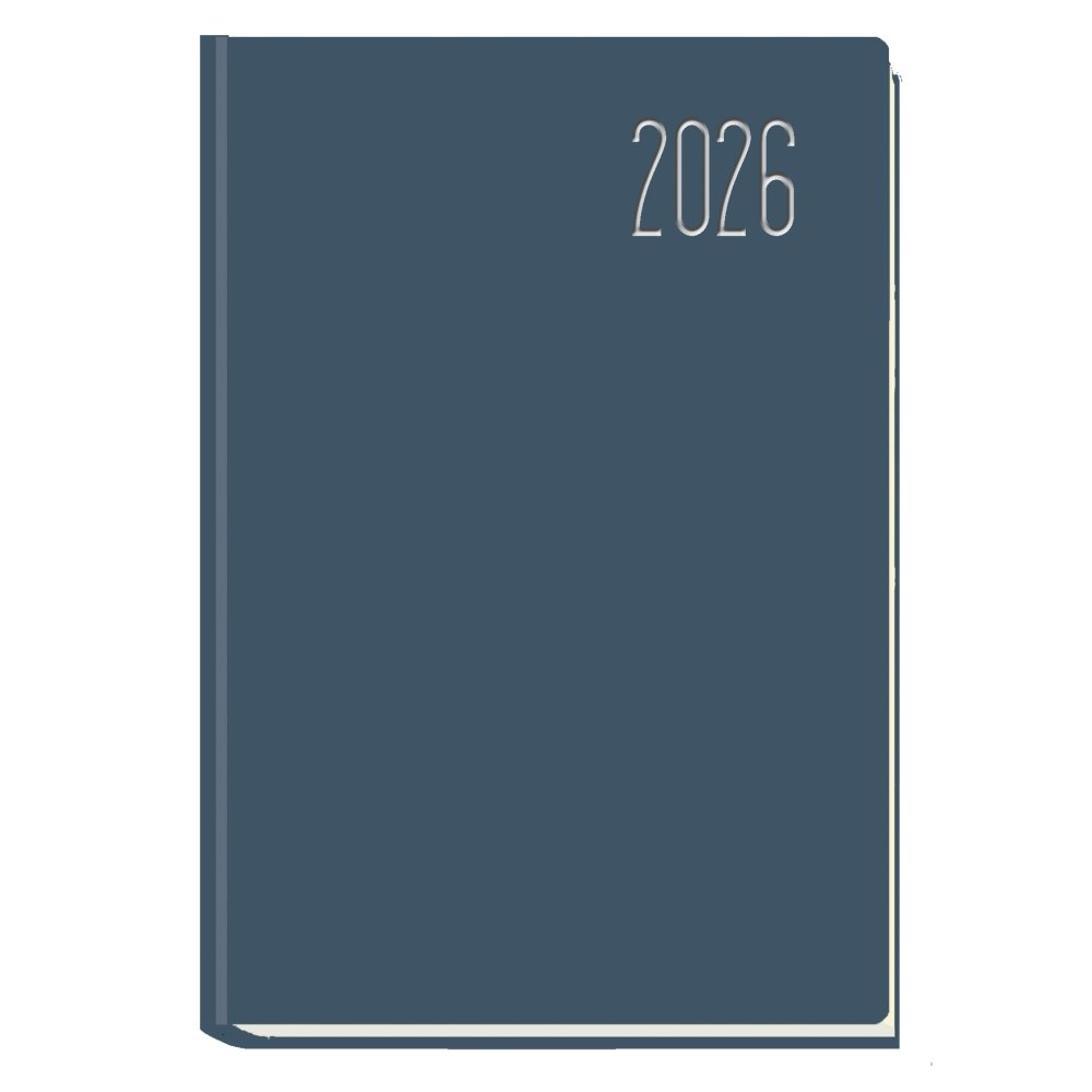 AGENDA ANUAL 2026 ZAHARA BASIC DIA PAGINA AZUL | MYRGA Imagen principal del producto