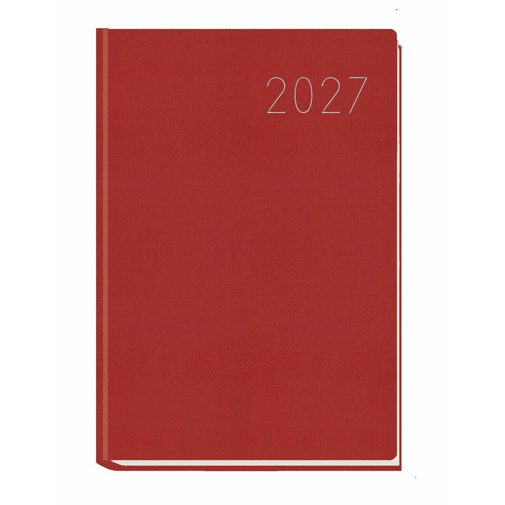 Agenda Anual 2027 Zahara Basic Rojo MYRGA