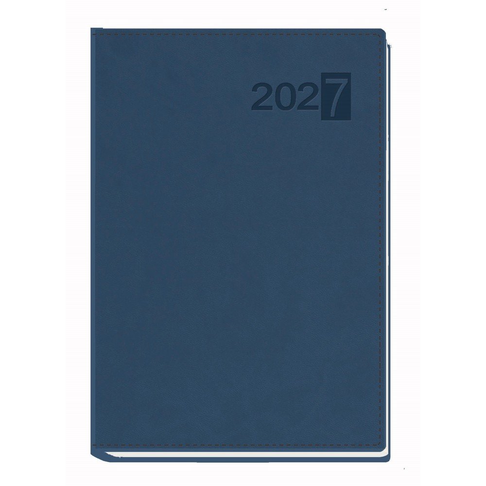 Agenda anual 2027 Zahara Basic día página azul MYRGA