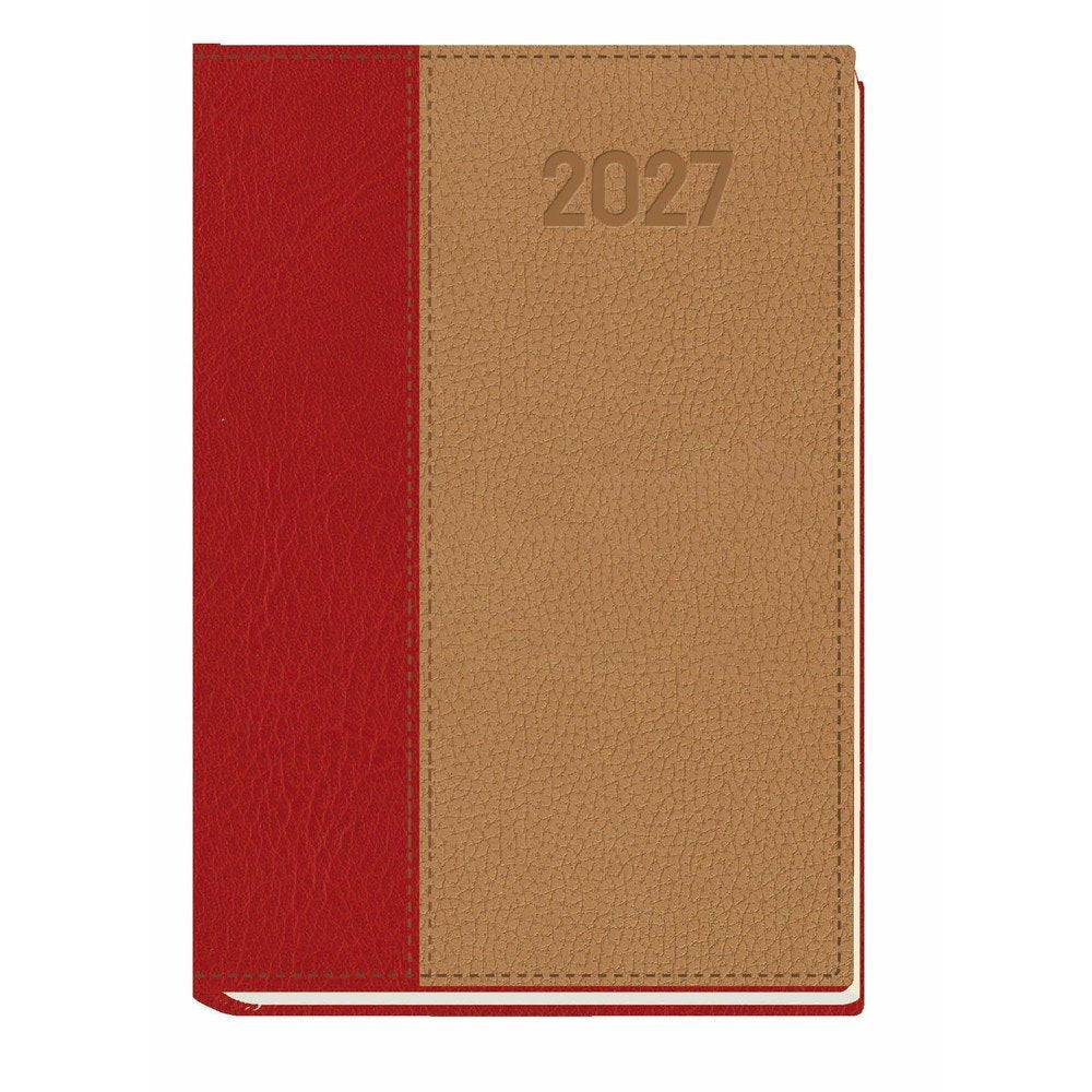Agenda Anual 2027 Aranjuez Día Página Habana Rojo