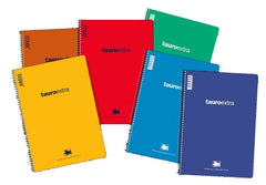 Bloc Espiral A4 Liso 90g | Manipulados Zorrilla | Cartón | Formato A4 | Pack 10 Unidades