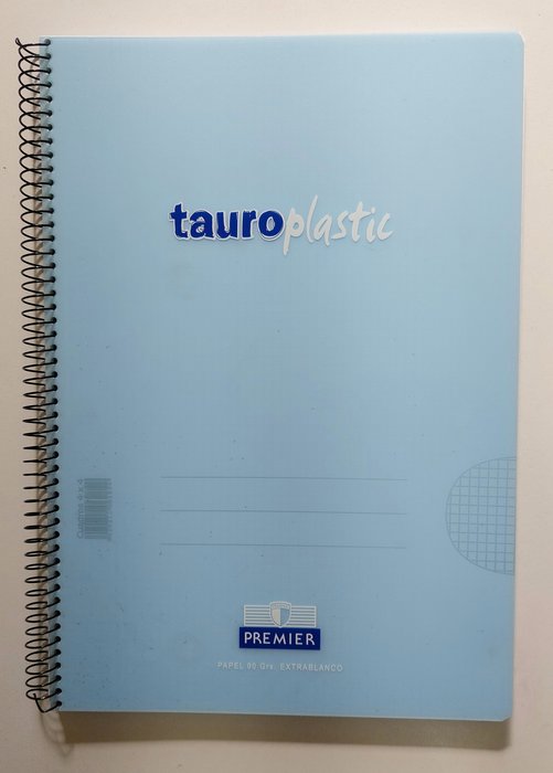 Bloc Espiral A4 Cuadro 4MM 80H 90g | Manipulados Zorrilla | Polipropileno | Formato A4 | Pack 8 Unidades