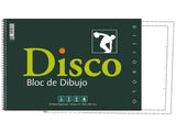 ✅ BLOC DIBUJO FOLIO DISCO 170 SIN RECUADRO ESPIRAL