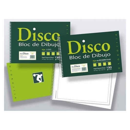 Bloc Espiral A4 Liso 90g | Manipulados Zorrilla | Cartón | Formato A4 | Pack 12 Unidades
