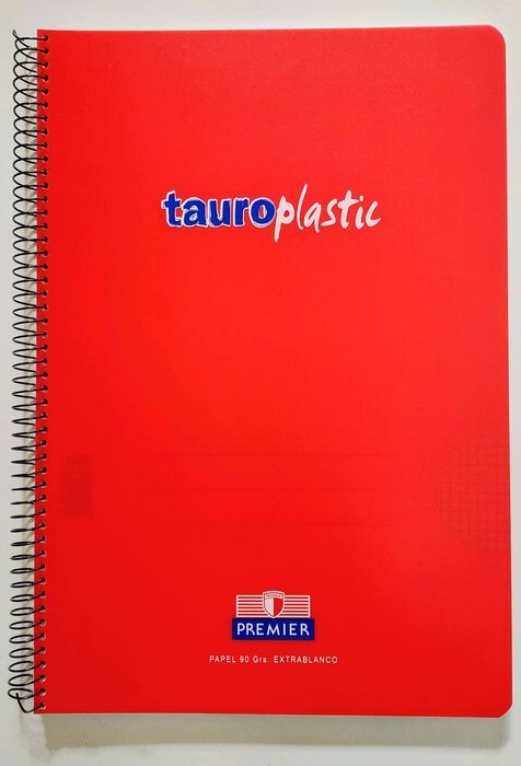 Bloc Espiral A5 Liso 80H 90g | Manipulados Zorrilla | Polipropileno | Formato A5 | Pack 8 Unidades