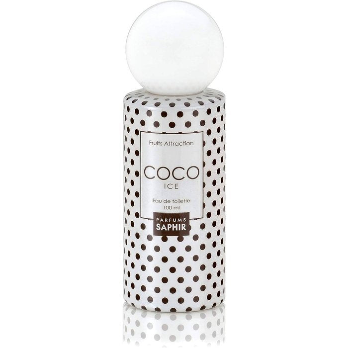 FRUITS ATTRACTON 100ML COCO EAU DE TOILETTE + TESTER | SAPHIR | ENVASE 5 UDS. UNIDAD | 28424730147938 Imagen principal del producto