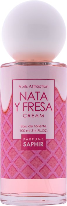 FRUITS ATTRACTON 100ML NATA Y FRESA EAU DE TOILETT + TESTER | SAPHIR | ENVASE 5 UDS. UNIDAD | 28424730019310 Imagen principal del producto