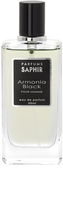 EAU DE PARFUM MEN ARMONIA BLACK 50 ML | SAPHIR | ENVASE 6 UDS. UNIDAD | 18424730021712 Imagen principal del producto