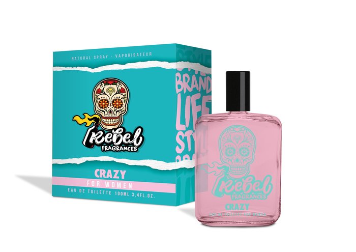 REBEL EAU DE TOILETTE WOMEN CRAZY 100 ML | ARASALFA | 1 UNIDAD | 8424730023979