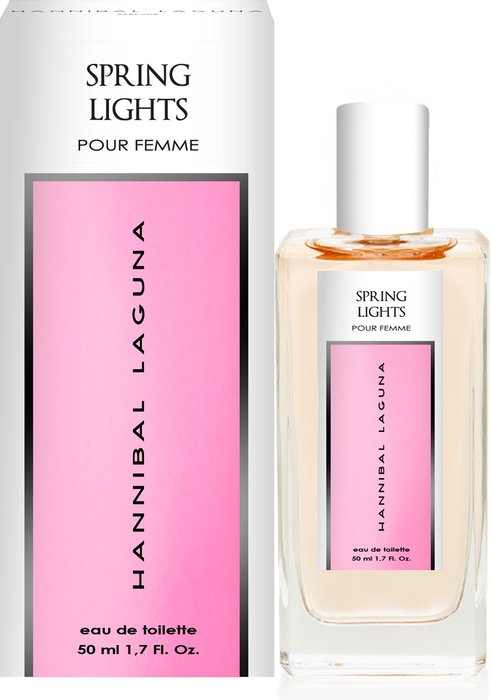 FRASCO 50ML HANNIBAL LAGUNA SPRING LIGHTS MUJER | SAPHIR | ENVASE 6 UDS. UNIDAD | 28424730034801