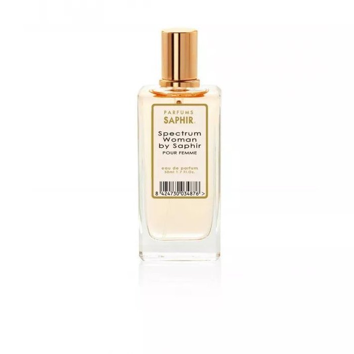 FRASCO FRAGANCIA 50ML SPECTRUM WOMAN BY SAPHIR | SAPHIR | ENVASE 6 UDS. UNIDAD | 8424730034876 Imagen principal del producto