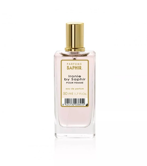 FRAGANCIA 50ML IRONIE SAPHIR SEÑORA | SAPHIR | ENVASE 6 UDS. UNIDAD | 18424730038451 Imagen principal del producto