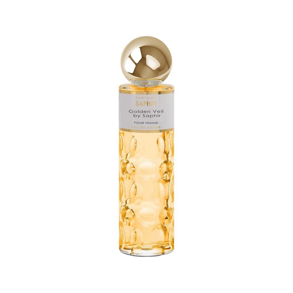 PERFUME 200ML EDP SEÑORA GOLDEN VEIL SAPHIR | SAPHIR | ENVASE 6 UDS. UNIDAD | 18424730041147 Imagen principal del producto