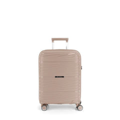MALETA DE CABINA KIBA RIGIDA BEIGE | GABOL TRAVEL