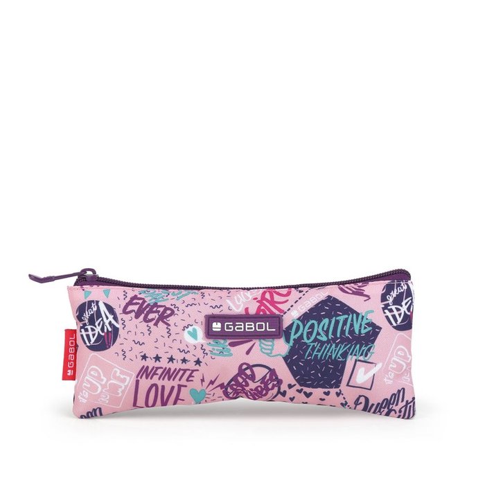 ESTUCHE IDEA ROSA DOBLE | GABOL ESCOLAR