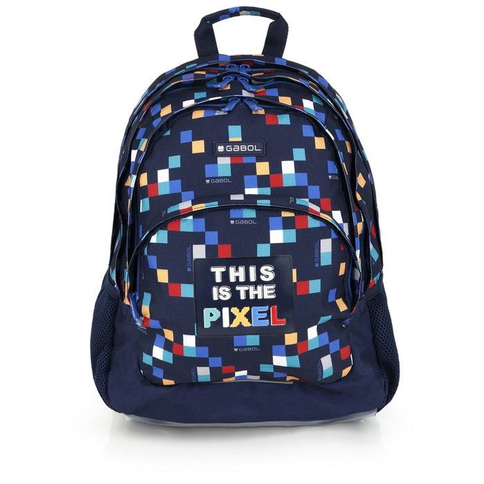 MOCHILA ESCOLAR TRIPLE CUBIK | GABOL ESCOLAR