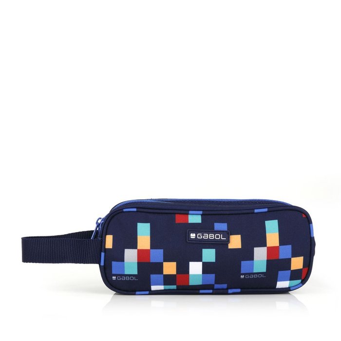 PORTATODO CUADRADO TRIPLE CUBIK | GABOL ESCOLAR