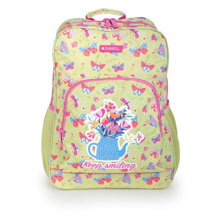 MOCHILA TRIPLE INFANTIL ADAPTABLE A CARRO BOUQUET | GABOL ESCOLAR Imagen principal del producto