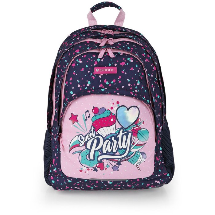 MOCHILA ESCOLAR TRIPLE PARTY | GABOL ESCOLAR