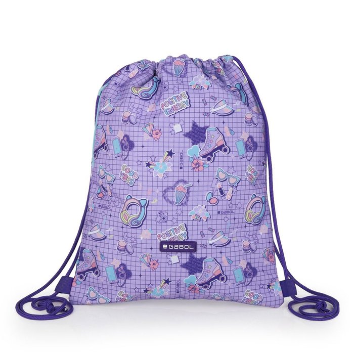 MOCHILA SACO DE CUERDAS FUNNY | GABOL ESCOLAR