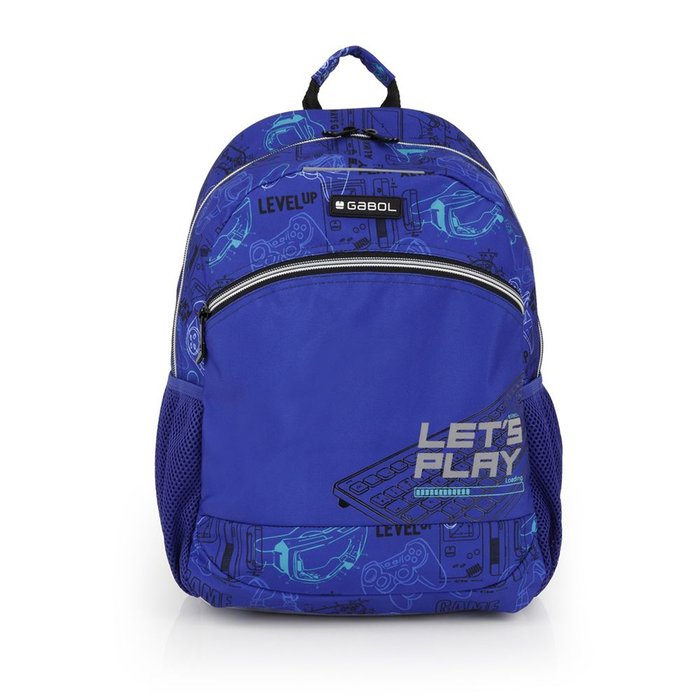MOCHILA DOBLE ADAPTABLE A CARRO GAMING | GABOL ESCOLAR Imagen principal del producto