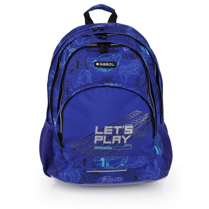 MOCHILA ESCOLAR TRIPLE GAMING | GABOL ESCOLAR