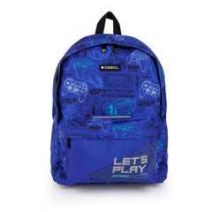 MOCHILA CON BOLSILLO FRONTAL GAMING | GABOL ESCOLAR